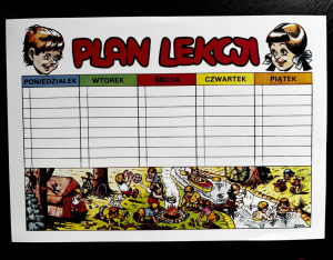 Plan lekcji JCHRISTA