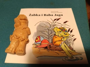 ŻABKA I BABA JAGA wyd. II + figurka